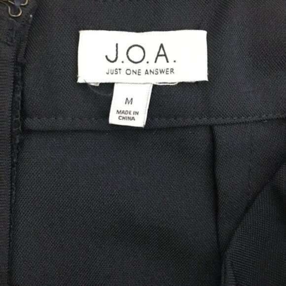 J.O.A. Snap Side Pant Size Medium Hidden Back Zip - Picture 4 of 5